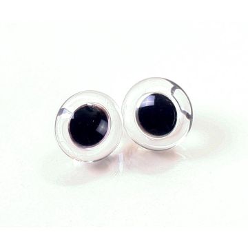 Glass eyes transparent