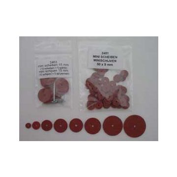 Miniature fibre discs