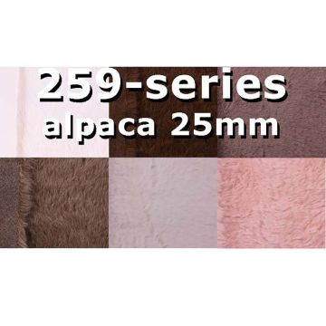 Alpaca with 25mm pile