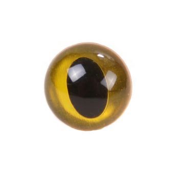 Plastic safety cateyes yellow