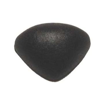Plastic safety noses "soft", black