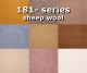 Sheep wool with ± 12 mm pile
